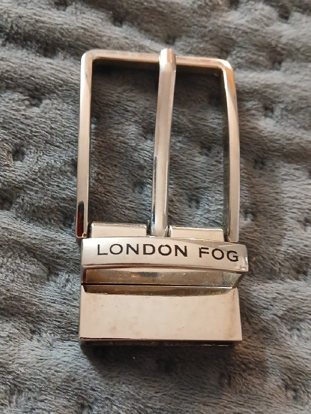 London Fog Silver Men's Belt Buckle